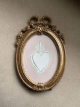 Paper Cut Sacred Heart with Frame
