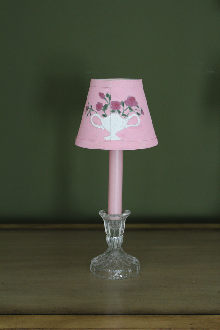Tulip Hand-Painted Candle Clip Shade