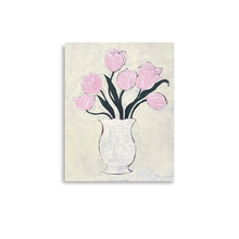 Pink Tulips Still Life Art Print