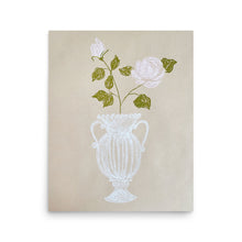 Mystic Rose Oil Pastel Art Print
