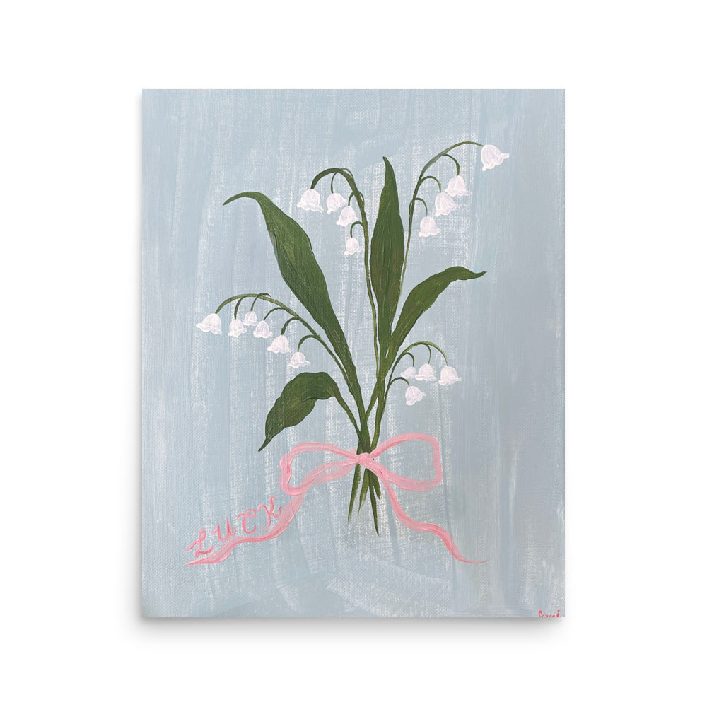 Lily of the Valley Art Print