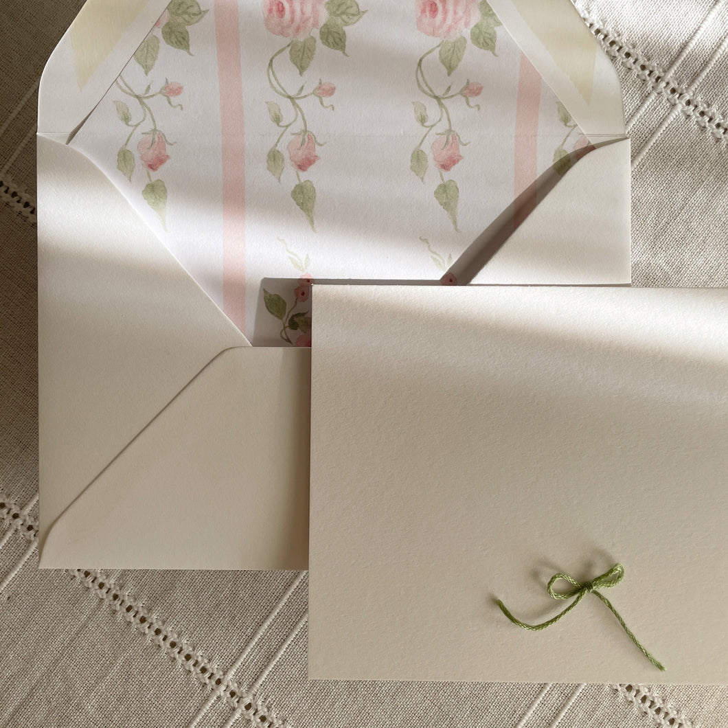 Bow Greeting Card with Envelope