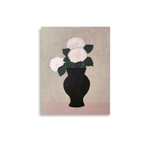 Romantic Flower Vase Art Print
