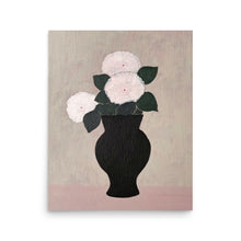 Romantic Flower Vase Art Print